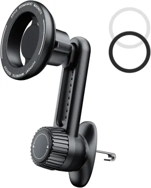 Tryone Fits Magsafe Car Mount for Phone[Never Blocking] Magnetic Air Vent iPhone Holder [20 Powerful Magnets] Compatible iPhone 15 14 13 12 Pro Plus Max Mini & MagSafe Case & All Smart Phone