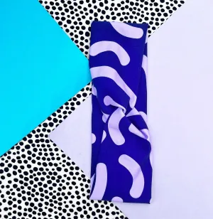 Twist & Shout Navy Wide Twist Headband