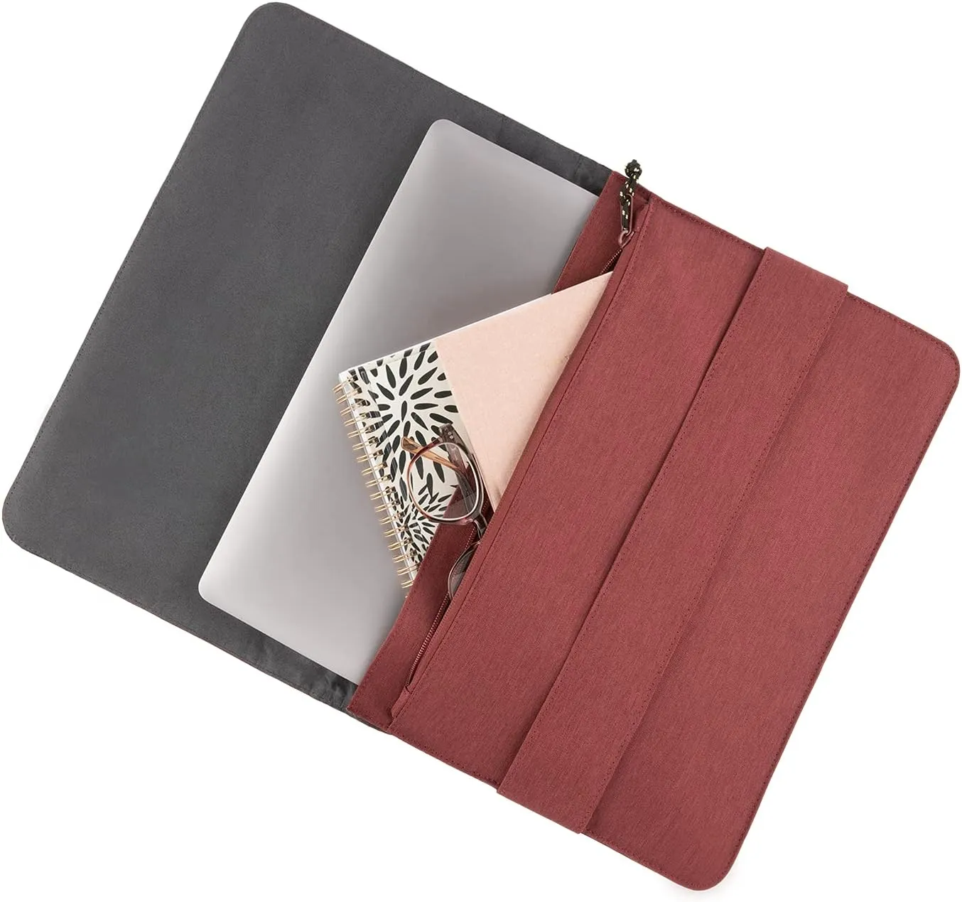 [U] by UAG Mouve 16-inch Laptop Sleeve Sleek & Modern Padded Protective Carrying Case Snug Tailor Fit, up to 16-inch Devices, Compatible with MacBook Pro, Aubergine