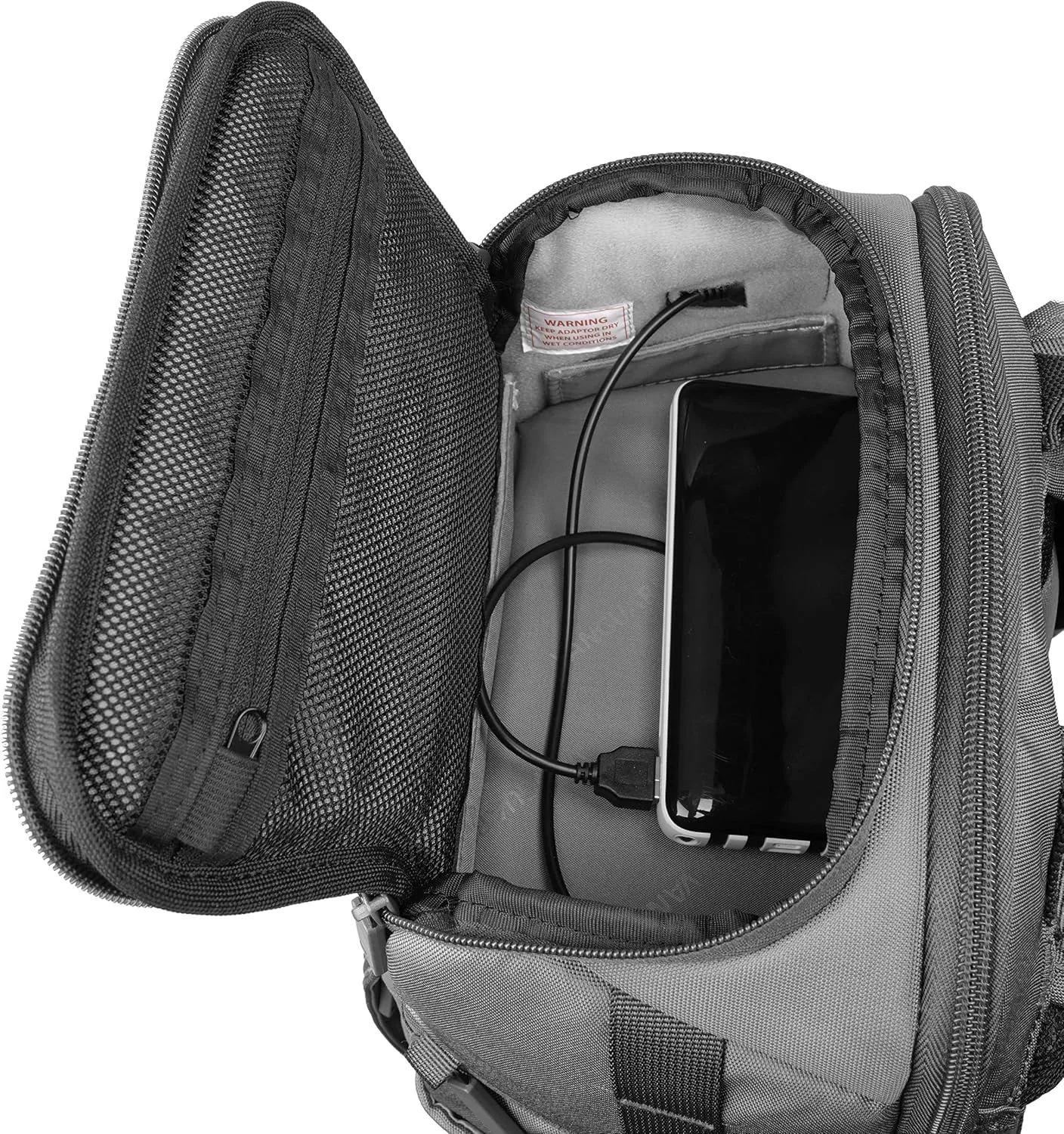 VANGUARD VEO Adaptor S41 Side Opening Camera Backpack, Black