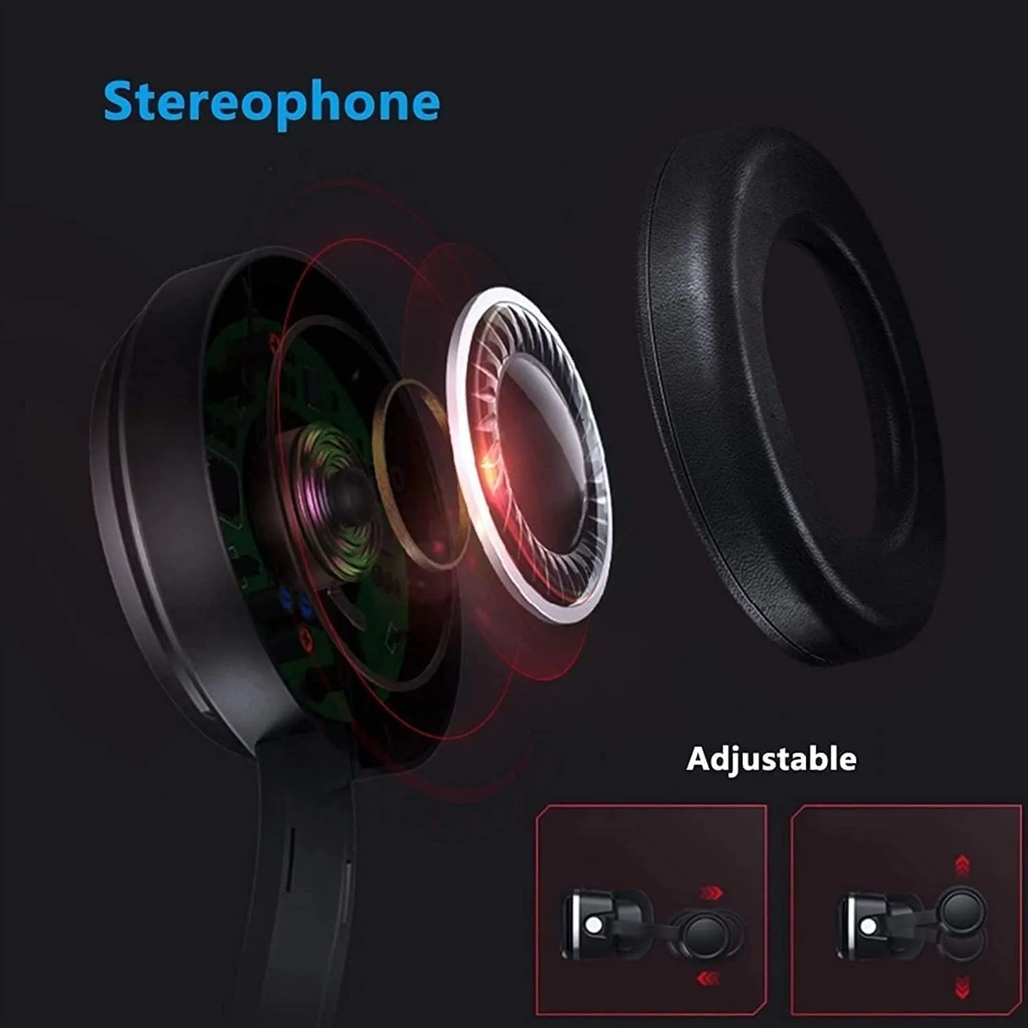VR Glasses, 3D Glasses Goggles HD Virtual Reality Headset Compatible with iPhone & Android Phone Eye Protected Soft Comfortable Adjustable Distance 3D Glasses Goggles