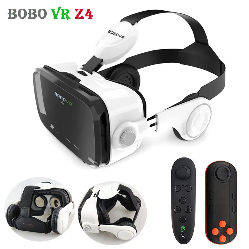VR Glasses Headset Stereo Box  for 4-6' Mobile Phone