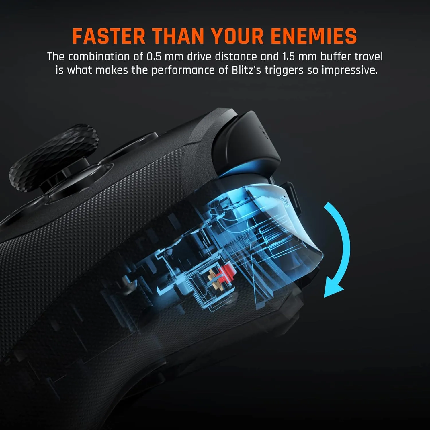 Wired Pc Gaming Controller,BIGBIG WON Nintendo Switch pro Controller for tears of the kingdom Game,6-Axis Gyro,one key Wake-up,Macro,Turbo, Dual Shock, Custom Buttons,RGB Light for pc/switch lite/PS4