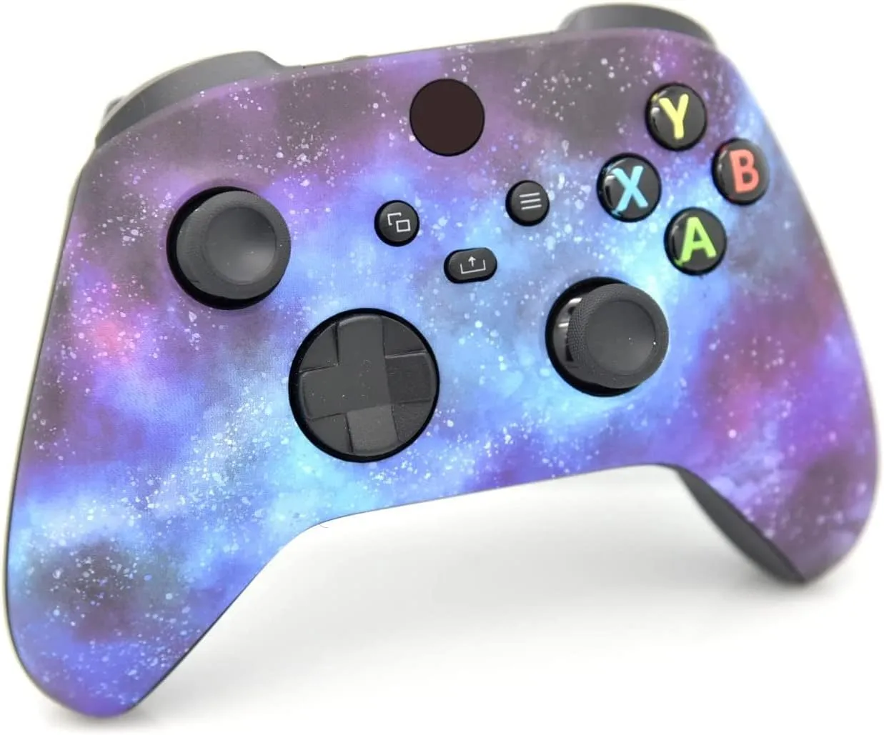 Wireless Custom Controller Compatible with PC, Windows 10 , Series X/S & One (Series X/S Blue Galaxy)