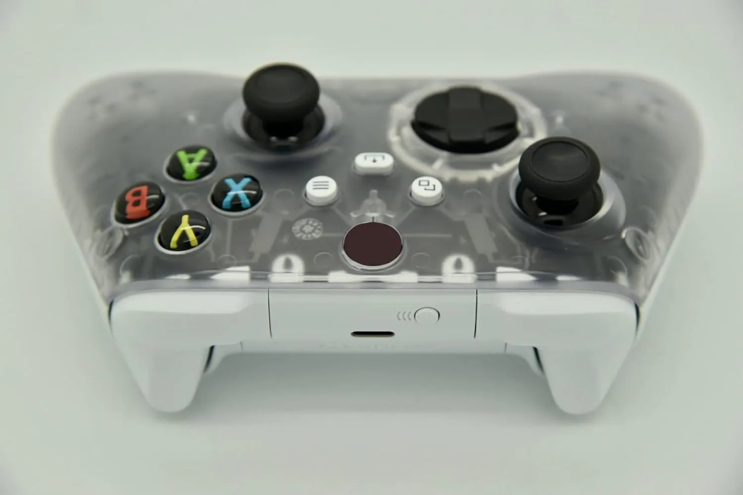 Wireless Custom Controller Compatible with PC, Windows 10 , Series X/S & One (Series X/S Clear)