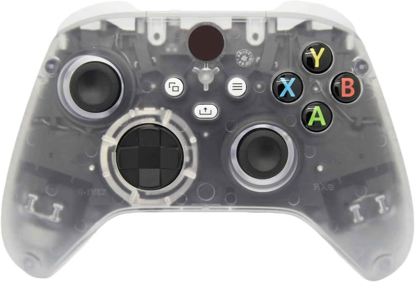 Wireless Custom Controller Compatible with PC, Windows 10 , Series X/S & One (Series X/S Clear)