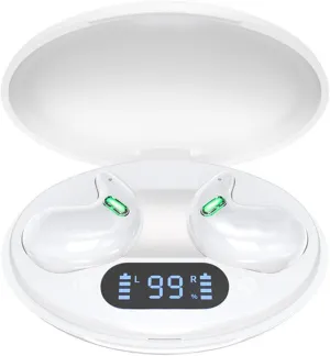 Wireless Earbuds for Sleeping Suitable for Games Sports Work Bluetooth 5.2 with Charging Box,Invisible Earbuds,Smaller and Lighter Ultra,Sleeping Headphones for Side Sleepers