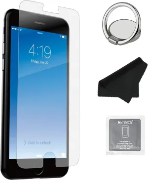 ZAGG InvisibleShield Glass  Screen Protector, 2 Pack - Fits iPhone 6/6s/7/8 - Tempered Glass, Extreme Impact & Scratch Protection