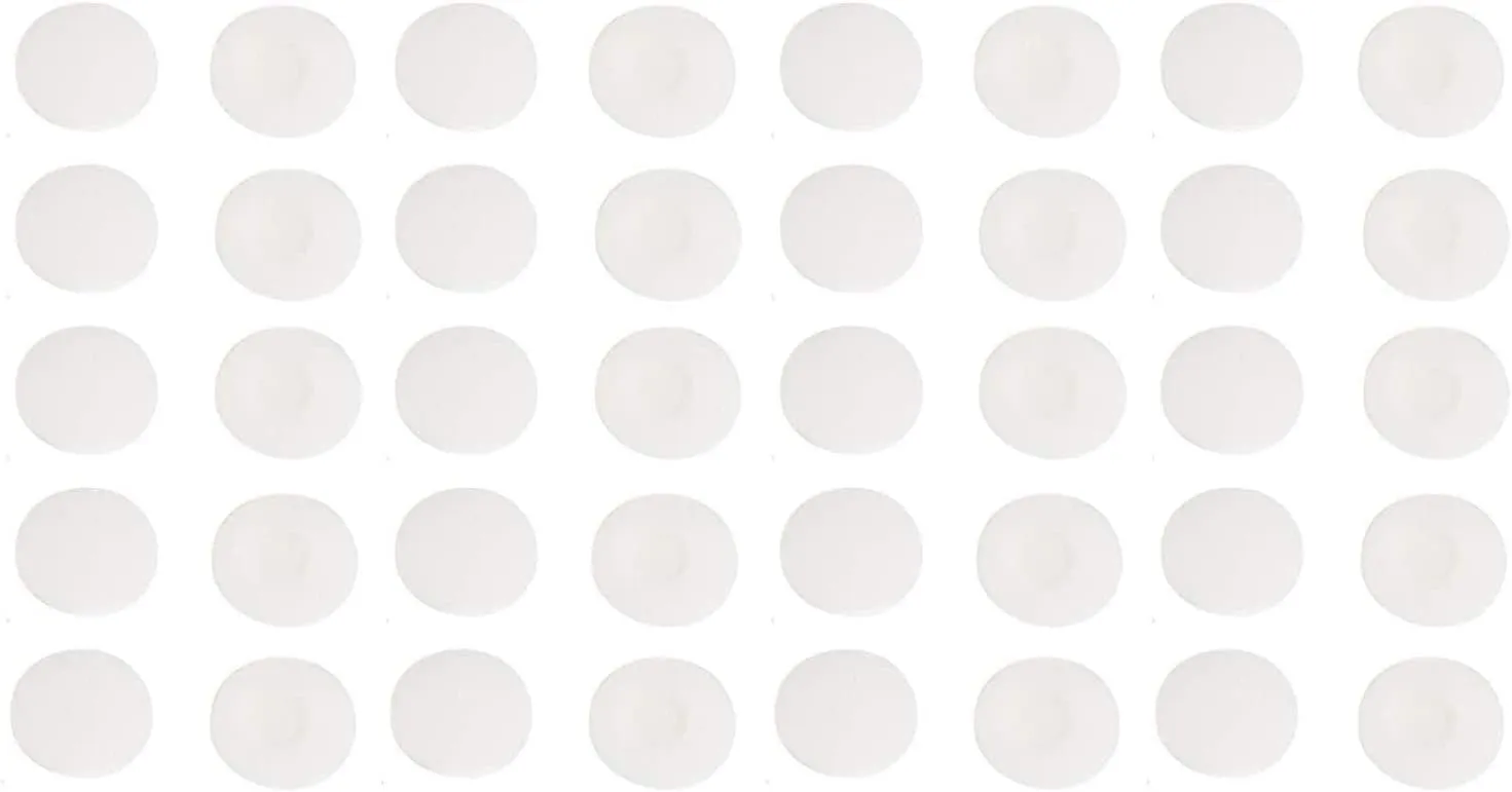 Zotech 40 Pack Replacement Foam Earbud Earpad Ear Bud Pad Replacement Sponge Covers for Apple Airpods iPod iPhone Itouch Ipad Headsets (White)